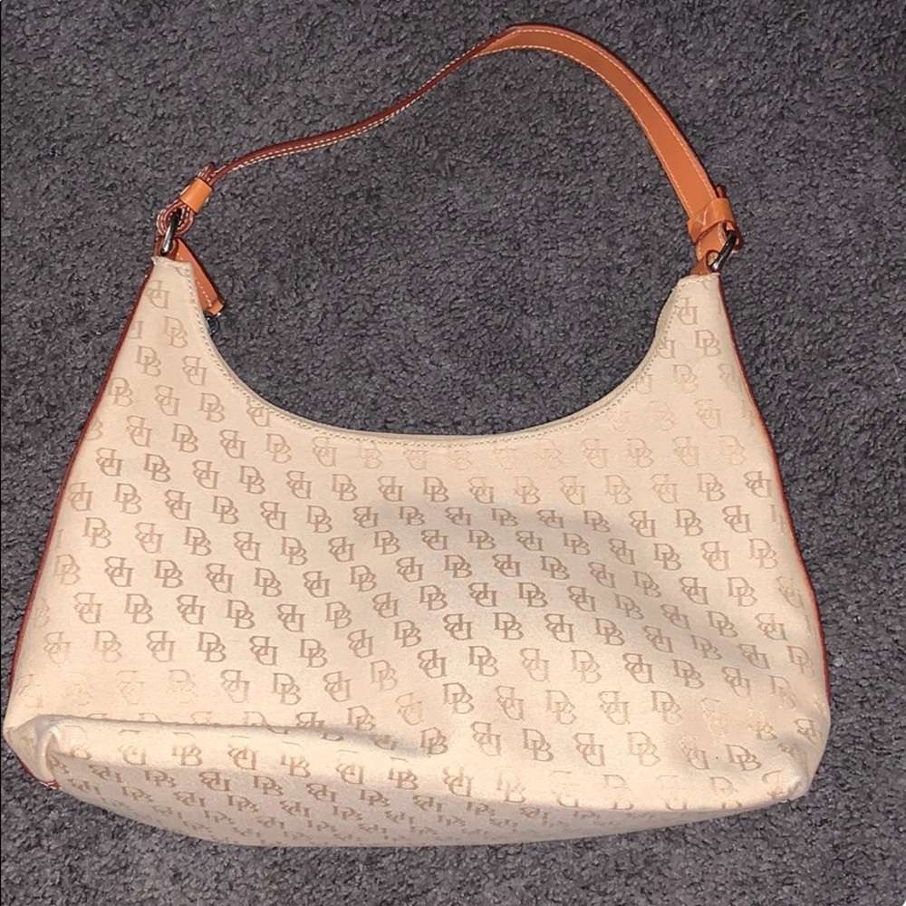 Beautiful Dooney and Bourke Canvas Handbag